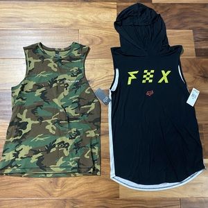 Fox racing tanks Nwt size small